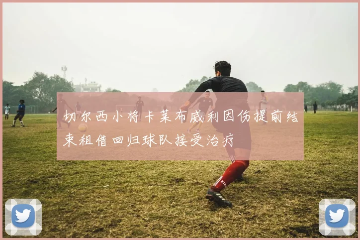 切尔西小将卡莱布威利因伤提前结束租借回归球队接受治疗